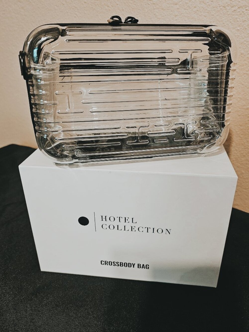 Hotel Collection Crossbody Bag * CLEAR *